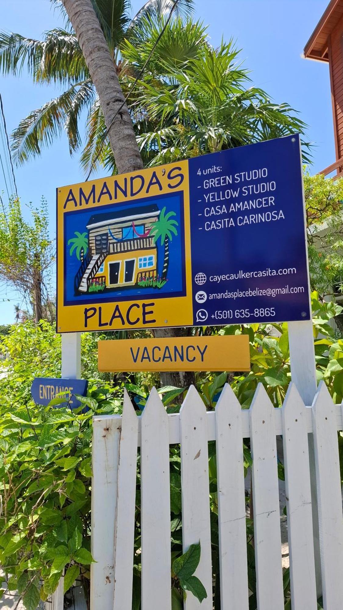 Amanda'S Place Green Studio - Pool And Tropical Garden Caye Caulker Exterior photo