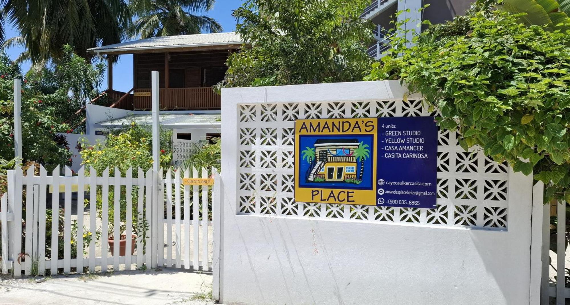 Amanda'S Place Green Studio - Pool And Tropical Garden Caye Caulker Exterior photo